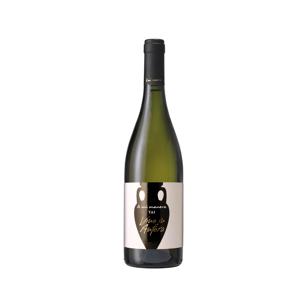 Vino in Anfora TAI Bianco Naturale Terracotta A mi manera