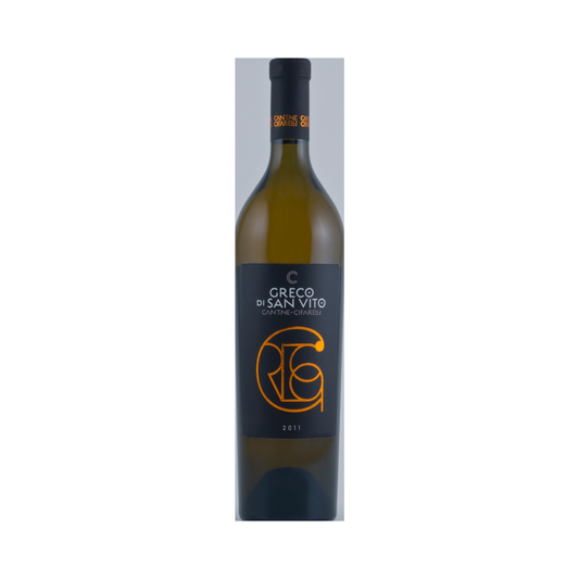 Greco di San Vito Matera DOC Etichetta Oro Cifarelli Vino Bianco Basilicata